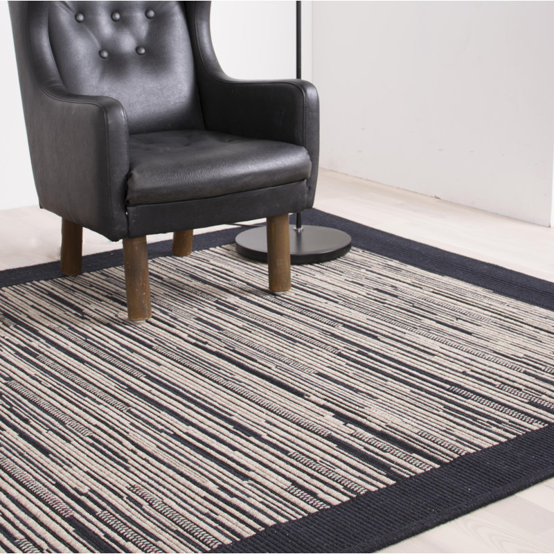 Almondsbury Abstract Hand Woven Area Rug, Rectangle 200 x 290cm