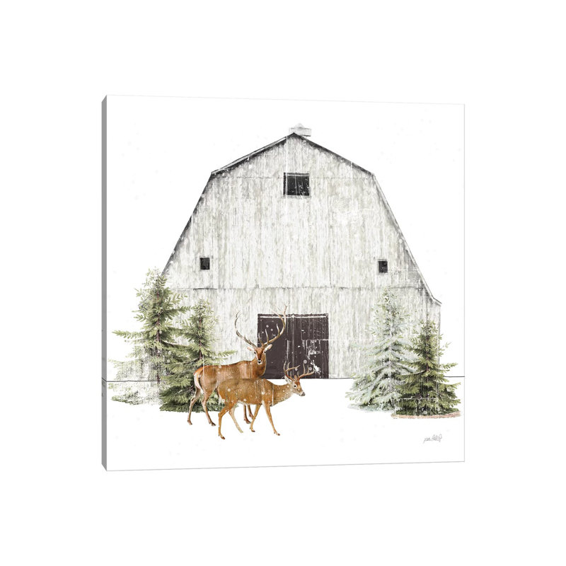 Wooded Holiday VI by Katie Pertiet - Wrapped Canvas Print, 45.72 cm H x 45.72 cm W x 3.175 cm D