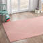 Tapis rose bébé touffeté à la main avec des losanges Cruice-195049738