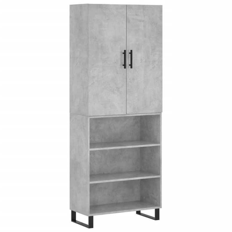 Bodhan 69.5cm Sideboard, Concrete Grey