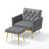 Velours gris velours est en rupture de stock