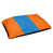 Rouge-orange / bleu / rouge-orange