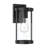 Kagen 1-Light Medium Outdoor Wall Light with Clear Glass Panels-127681315-130769899