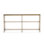 Vienna Low Bookcase W/ Glass Top