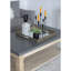 Table basse 47,8 x 28 x 18,8 po - Élévation gracieuse en béton et en bois 47,8 x 28 x 18,8