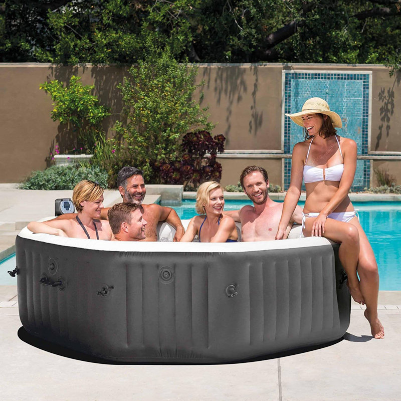 Bain de bain gonflable à 140 jets pour 6 personnes purespa