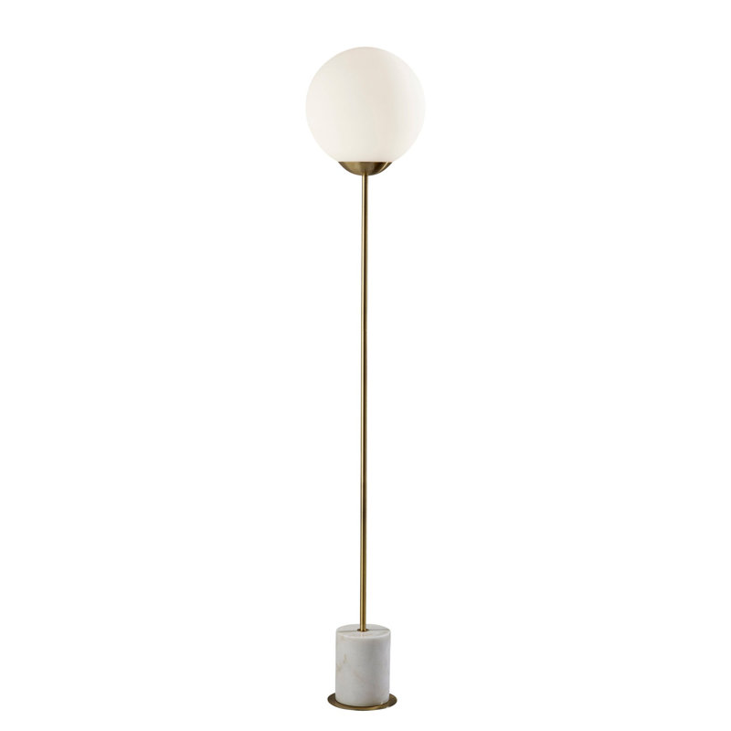 Isola 65'' Polished Traditional Floor Lamp
