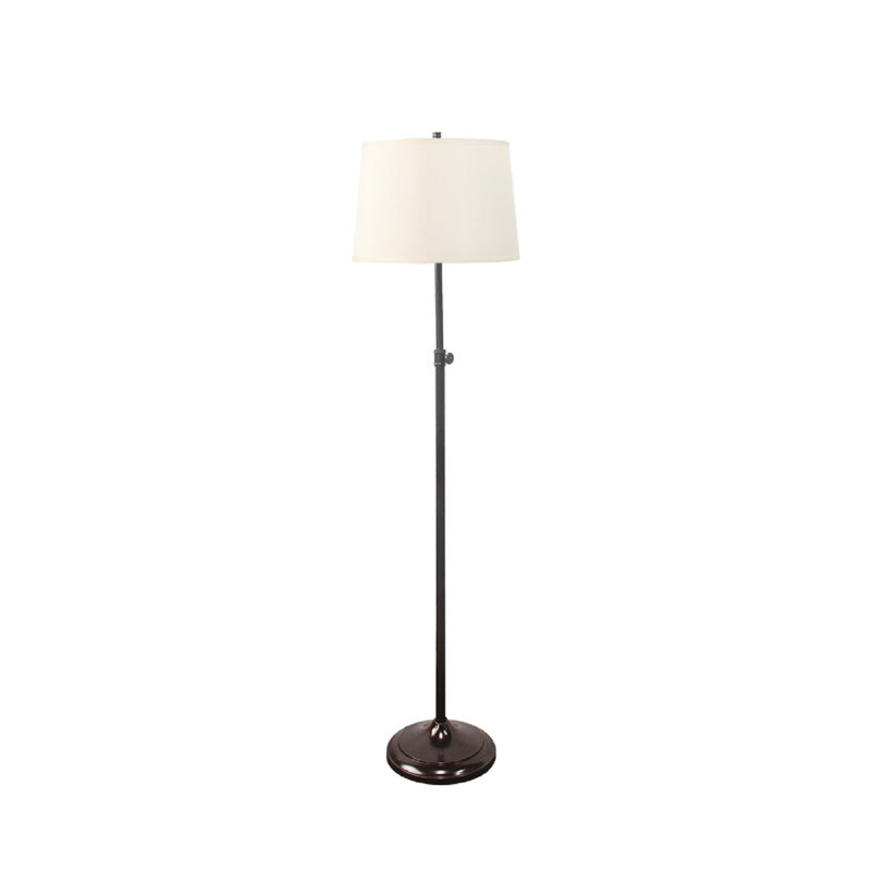 Lampe sur pied 61,75 po Encanto, Bronze frotté à l'huile, Coquille d'œuf