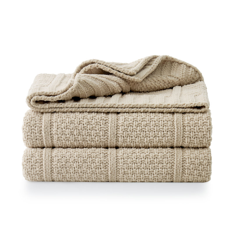 Jeté Chunky Knit, Beige