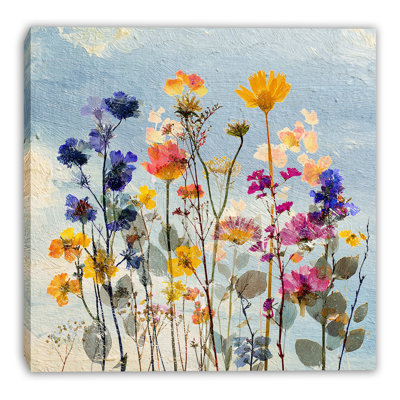 Art mural sur toile tendue Wildflower Drift