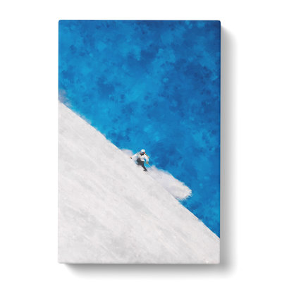 Skiing Vol.1 - Wrapped Canvas Painting