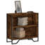 vidaXL Bookcase Engineered wood, Metal-1768641660-1768641635