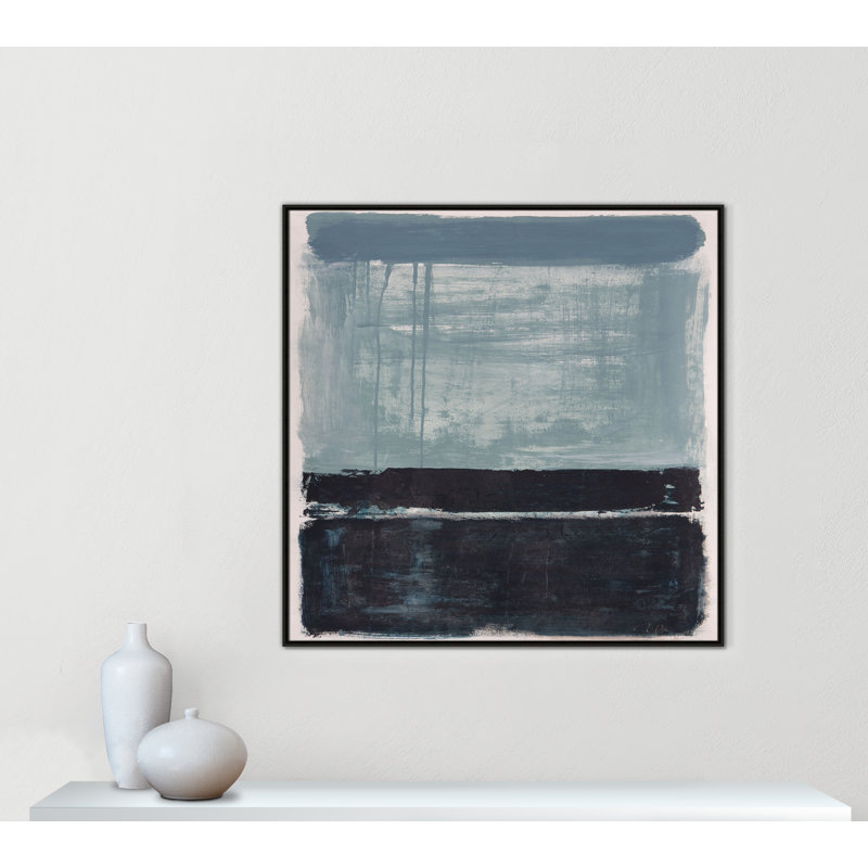 «Coastal Delight II», reproduction carrée par Casa Fine Arts, Espresso, H 46,5 po x l 46,5 po