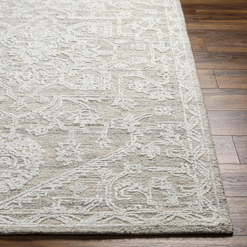 Oriental Area Rug, Beige, Rectangle 8' x 10'