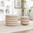 Ashyiah 23.5'' Wide Storage Ottoman With Small Stool-1164108305