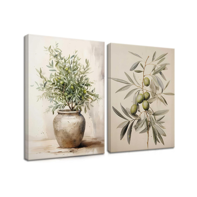 2 Piece Wrapped Canvas Print
