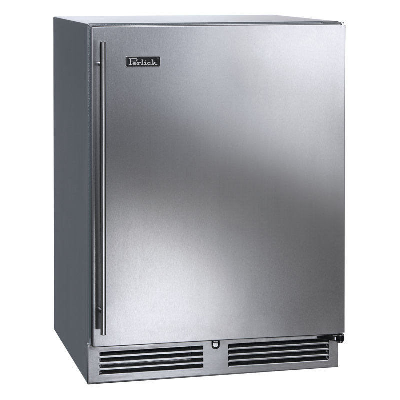 Perlick 23.88'' W Freestanding Mini Fridge, Right