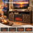 Farmhouse TV Stand for TVs up to 70" with 23" Electric Fireplace, Adjustable Shelves & Cabinet Storage-97467425
