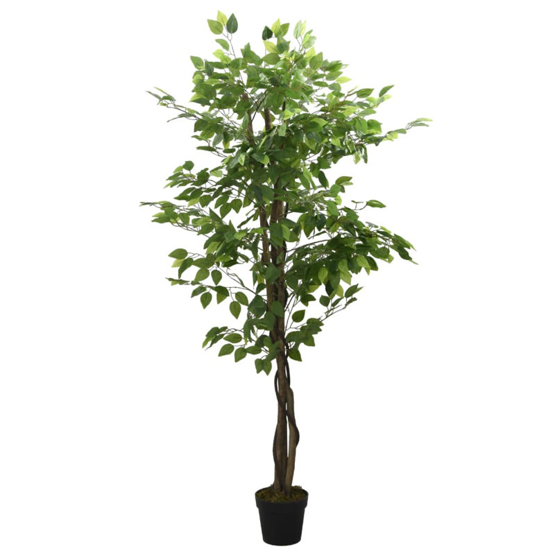 Faux Ficus Tree in Pot, 80cm H x 64cm W