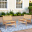 31 po Fauteuil d'appoint en osier PE PE