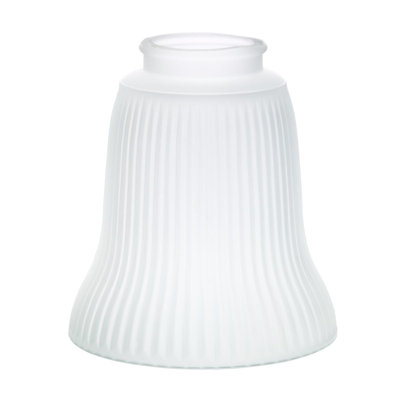 Abat-jour cloche en verre 5 po H