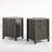 Arrilla 25" H Fluted 2-Drawer Nightstand with Built-In Outlets (Set of 2)-38065421