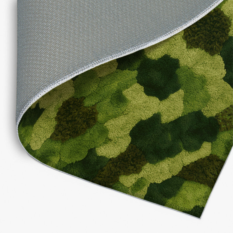 Tapis d'intérieur et d'extérieur vert Nature, Rectangulaire 2 pi x 3 pi