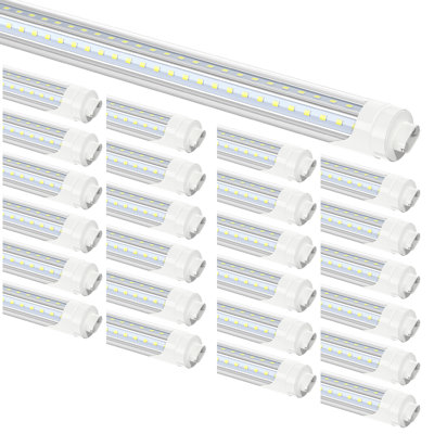 72 Watt (720 Watt Equivalent), T8 LED Non-Dimmable Light Bulb, Color Temperature