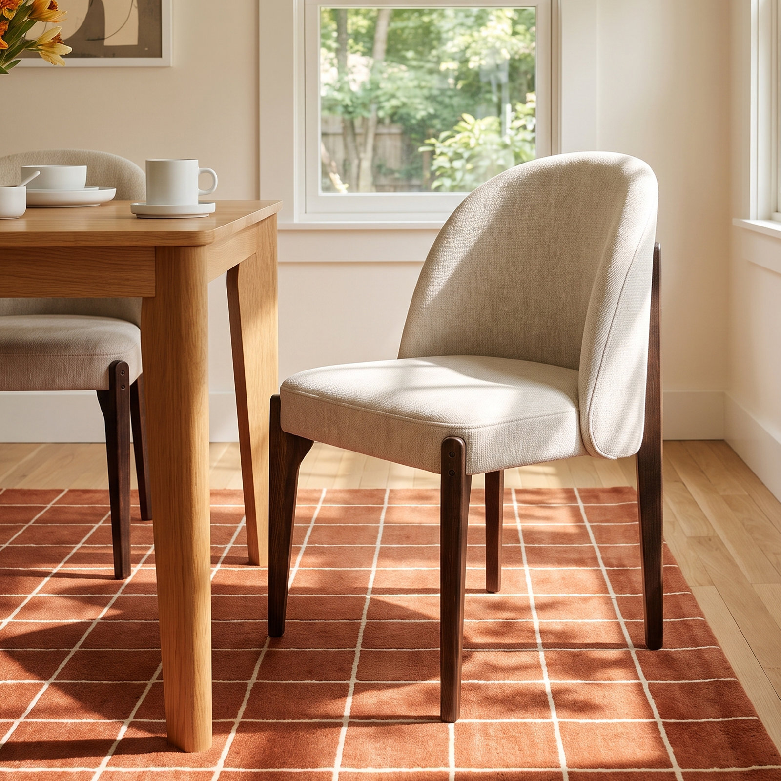 Pietta Dining Chair, Luna Gray