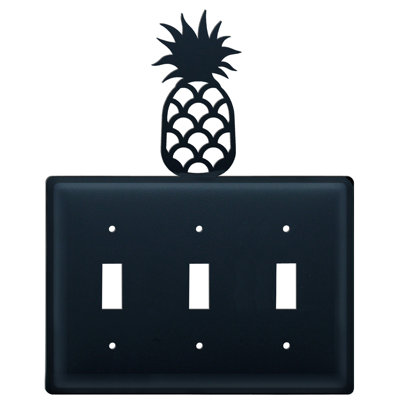 Food & Beverage 3 - Gang Toggle Light Switch Combination Wall Plate