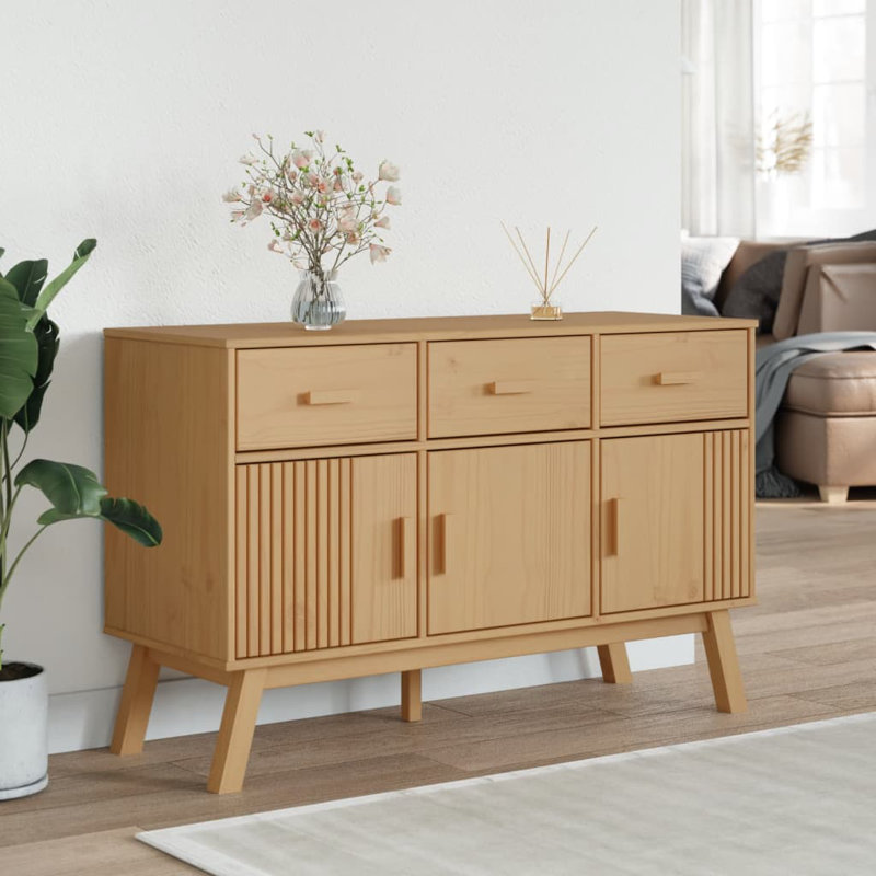 Laila 114cm Sideboard, Brown