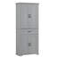 Armoire de rangement pour salle de bain avec portes et tiroir, plusieurs espaces de rangement, tablette réglable-1080489095