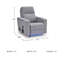 Fauteuil inclinable électrique oscillant Vassalboro