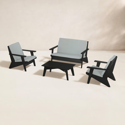 POLYWOOD® Riviera 4-Person Patio Seating Group