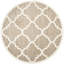 Tapis blé / beige à motif géométrique Ammundsen-1801639267