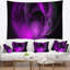 Tapisserie nebula galactic abstrait mauve-28497575