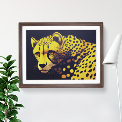 Striking Cheetah - Framed Print