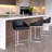 Bemboe Swivel Upholstered Counter Stool with Metal Frame-71087369-71087366