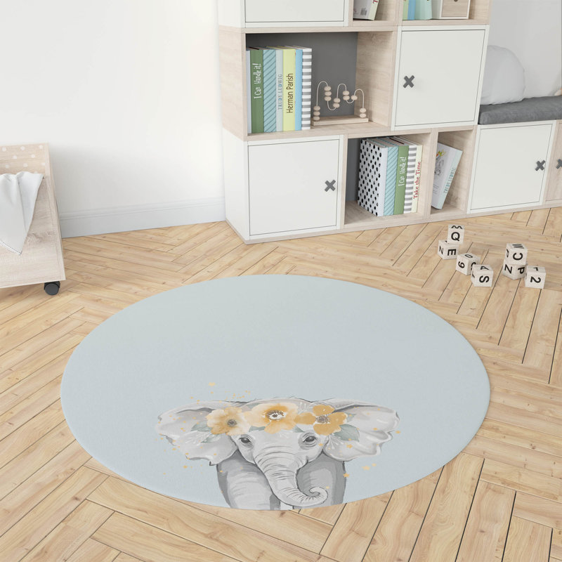 Tapis de jeu Elephant Kids, Bleu