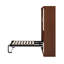 Lit escamotable simple avec armoire murale-788551562