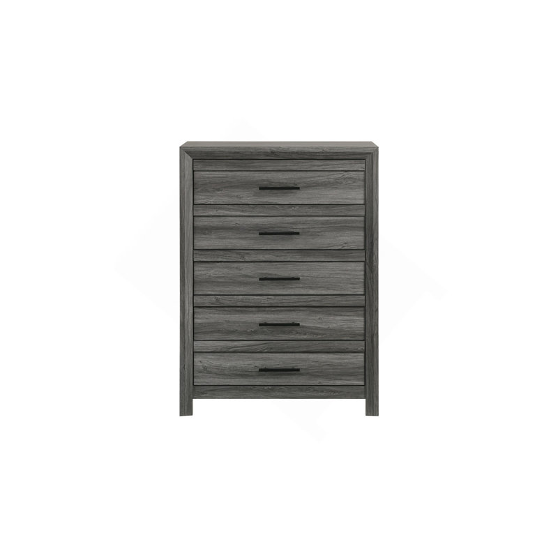 Commode 5 tiroirs Modern Woodcrafted pour un rangement et un style polyvalents