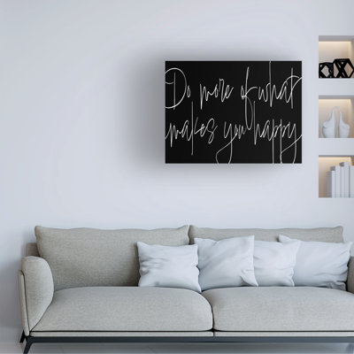 Rouleau, "Sarah Sarah Words Of Encouragement III BW V2", art mural sur toile