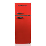 FRIGIDAIRE 7.5 Cu. Ft. Capacity Retro Fridge Freezer Combo, Apartment Size