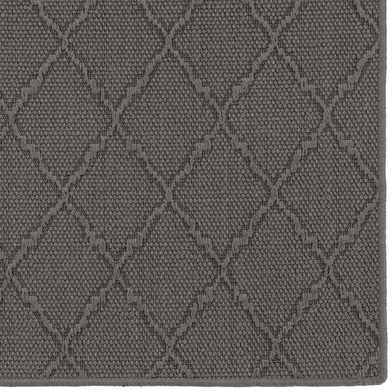 Anjana Jute/Sisal Geometric Indoor Rug, Rectangle 2' x 3'