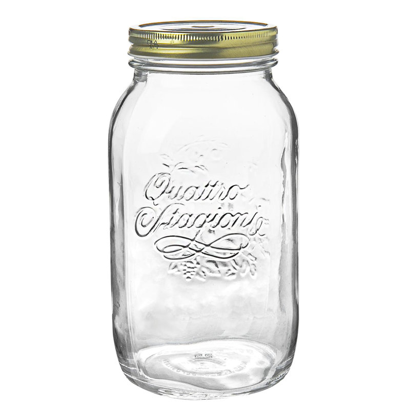 Bormioli Rocco Quattro Stagioni Glass Preserving Jars 
