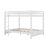 Wood Queen Size Bunk Bed With Ladder-1612624274