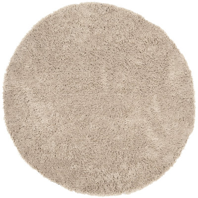 Assar Handmade Tufted Taupe Area Rug