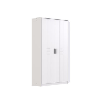 Alveda 2 Door Manufactured Wood Wardrobe