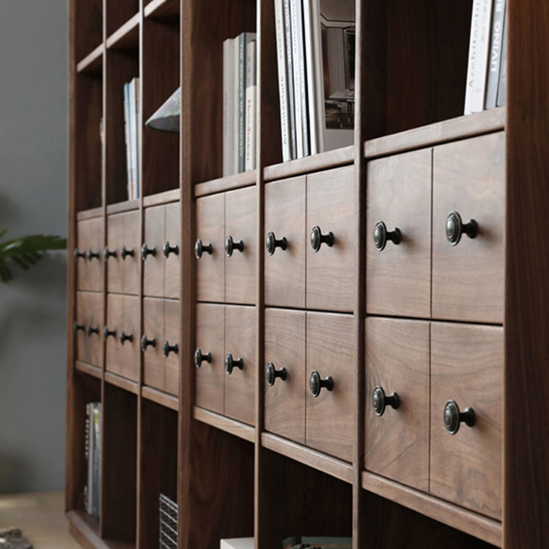 Nouvelle bibliothèque rétro de style chinois