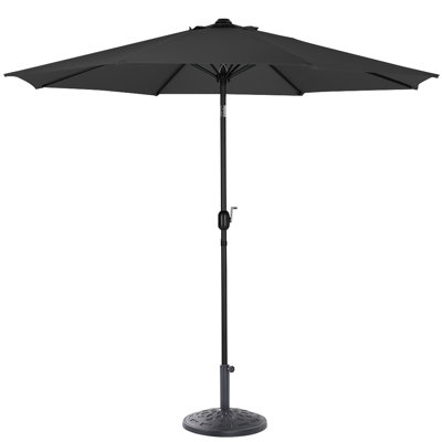 Aaroon 300cm Tilt Market Parasol